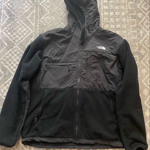 Mens North Face Denali 2 Hooded